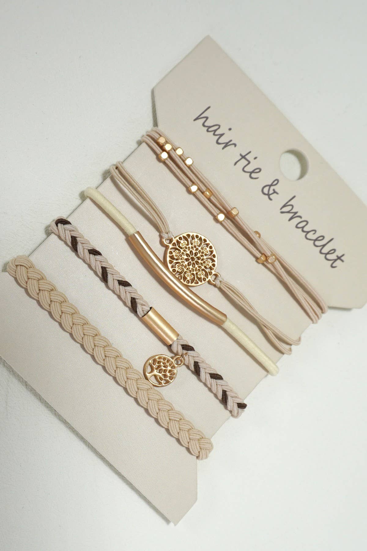 BOHO Knot Bracelet Hair Ties