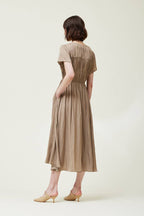 Satin Midi Dress