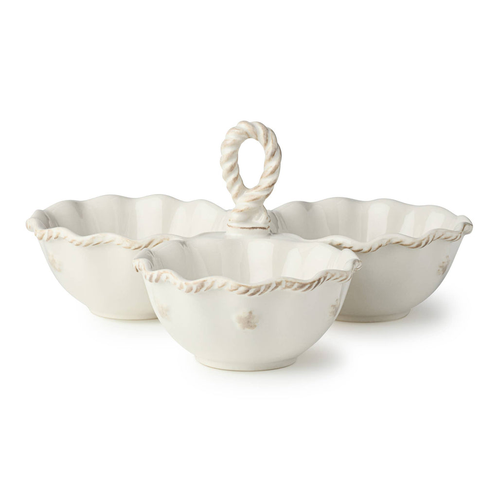 3-Section Condiment Server