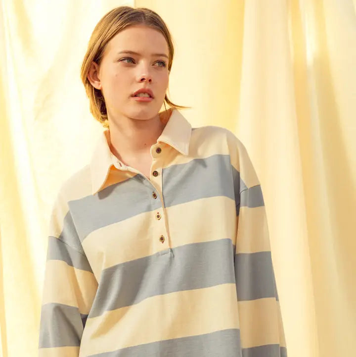 Long Sleeve Rugby Knitted Shirts