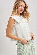 Peter Pan Collared Blouse