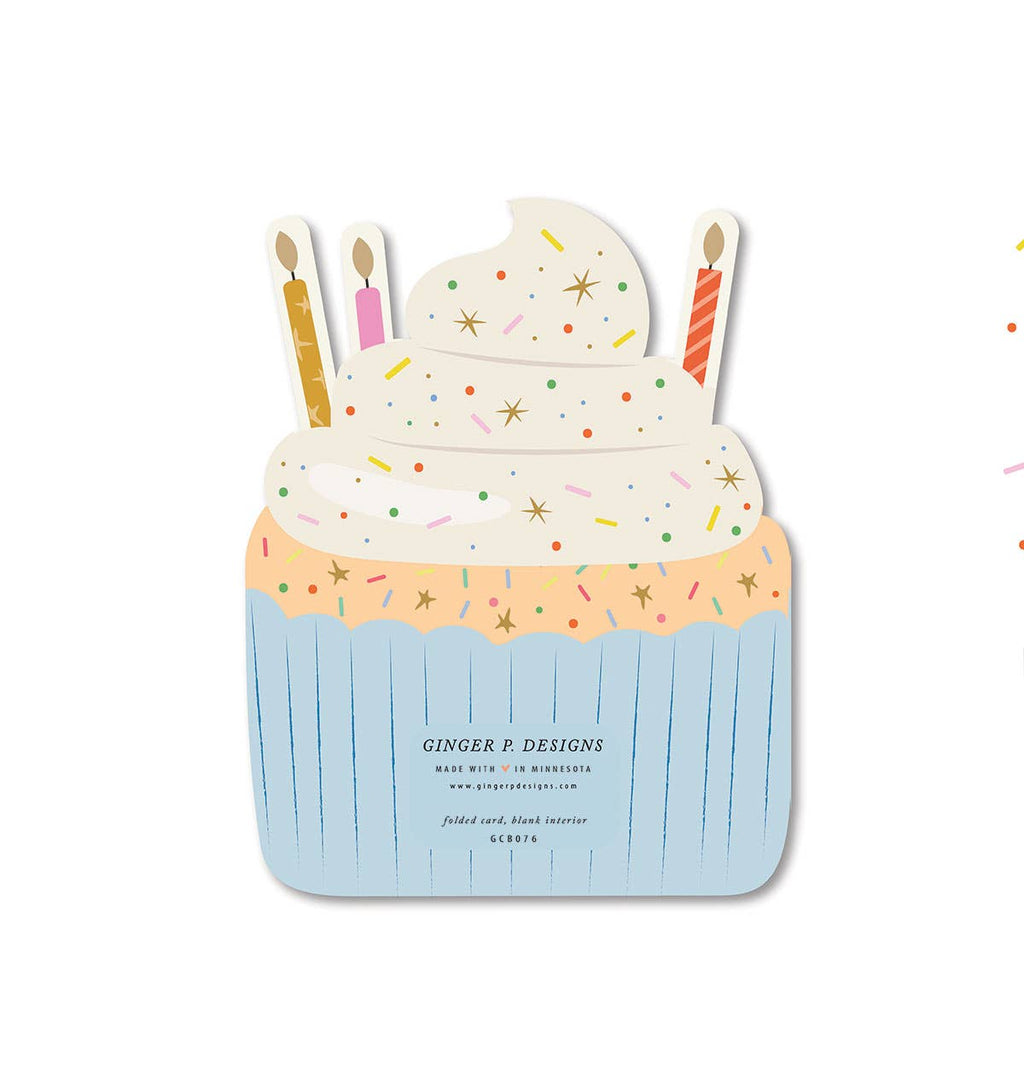 Birthday Cupcake Greeting Card
