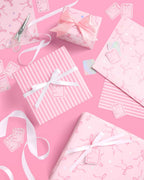 Pink Bows Wrapping Paper