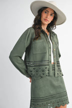 Laser-cut Detailing Jacket