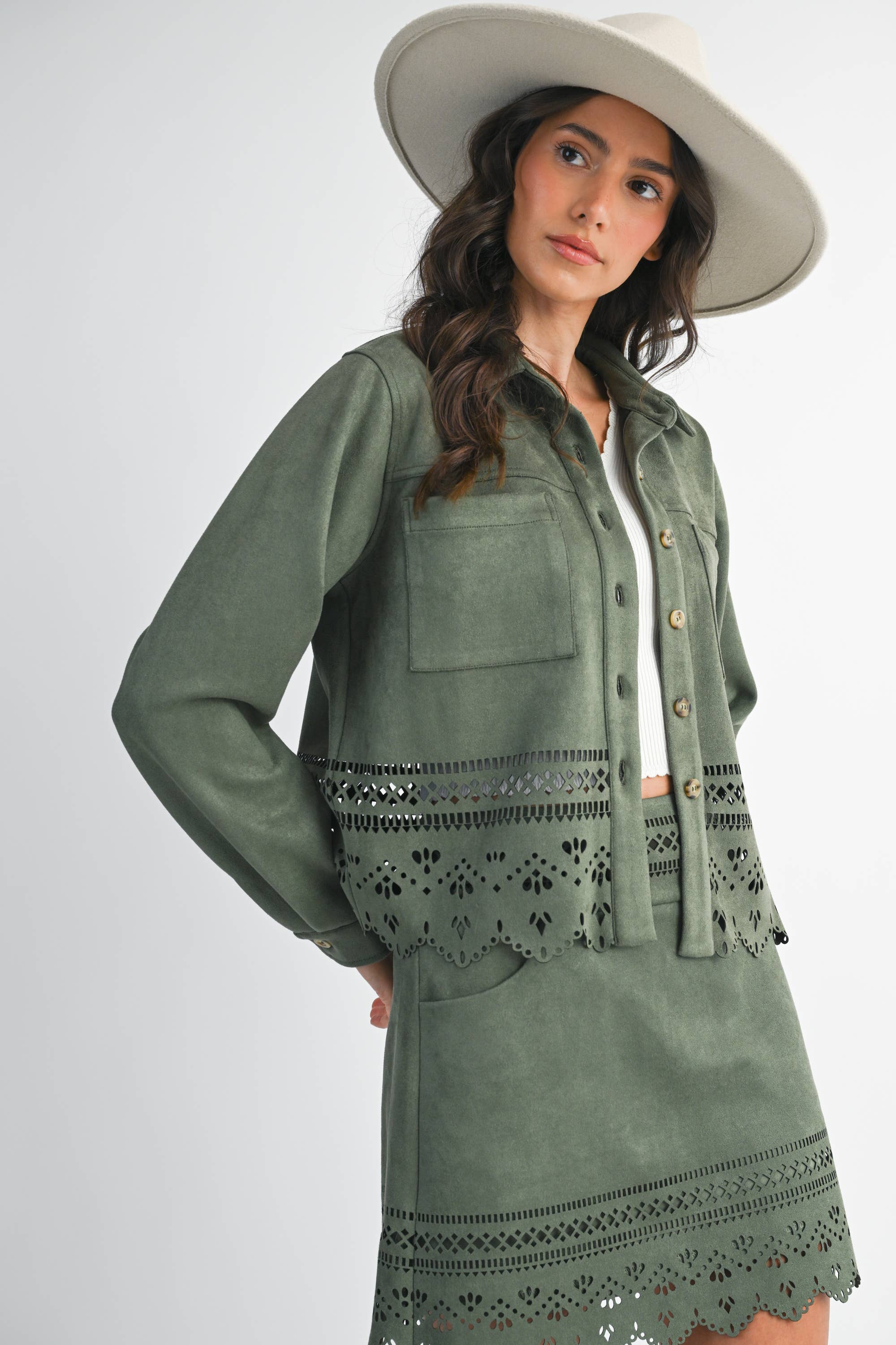 Laser-cut Detailing Jacket