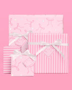 Pink Bows Wrapping Paper