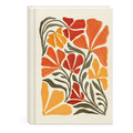 Fabric Journal Flower Market Poppy