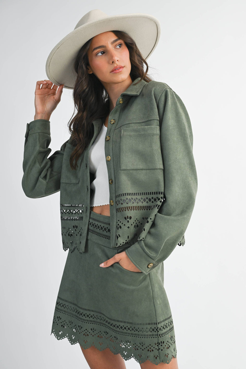 Laser-cut Detailing Jacket