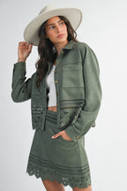 Laser-cut Detailing Jacket
