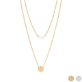 18K Pearl Charm Necklace