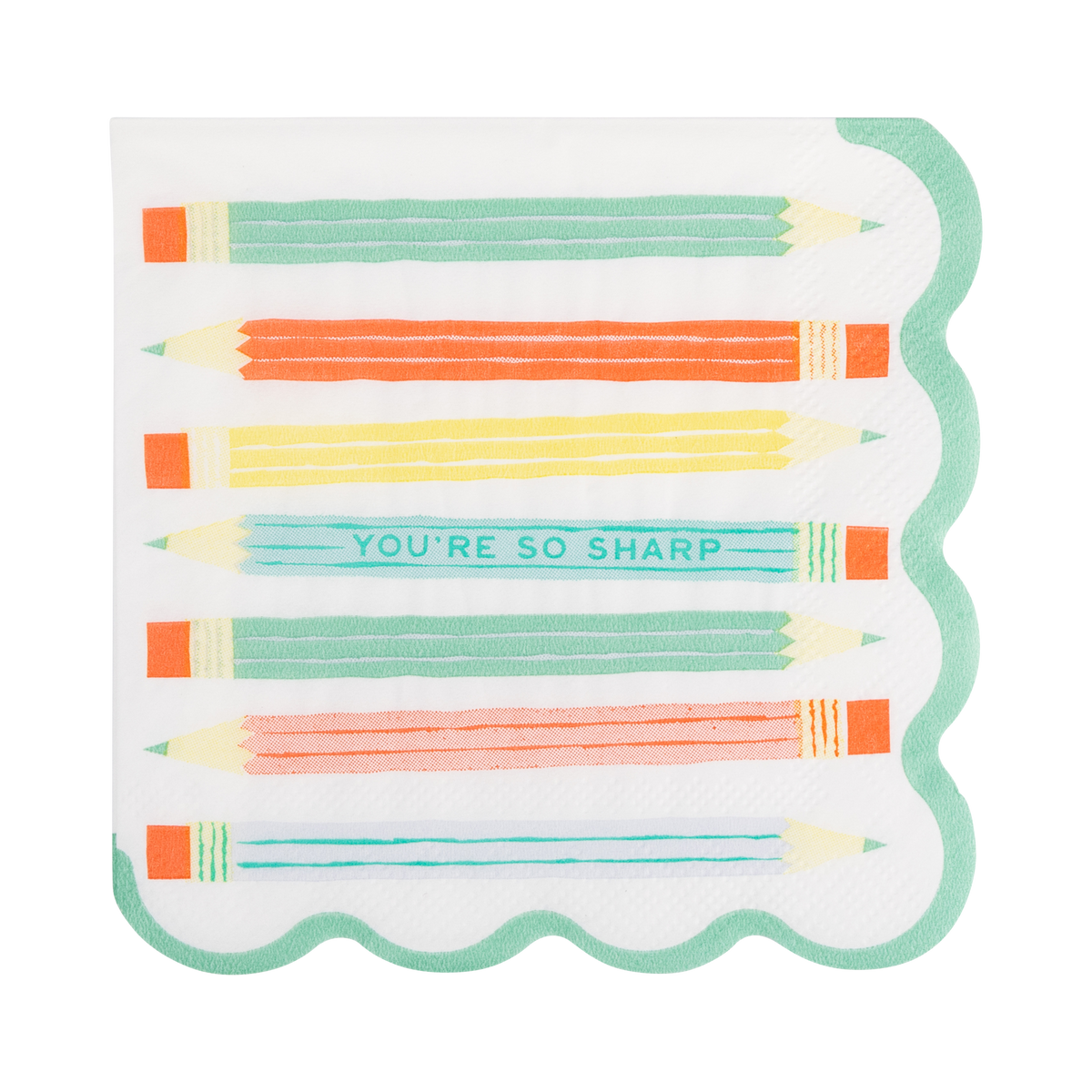 BTS1239 - Pencil Cocktail Napkin