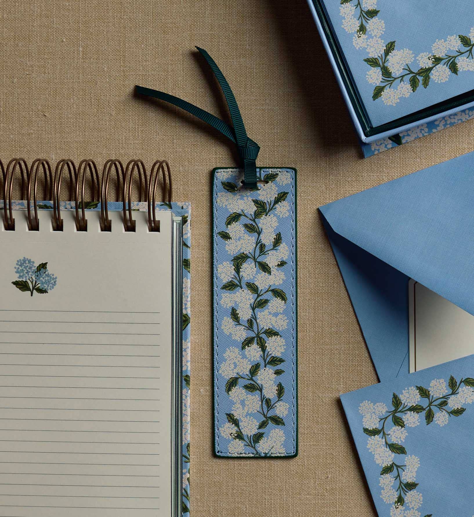 Hydrangea Bookmark