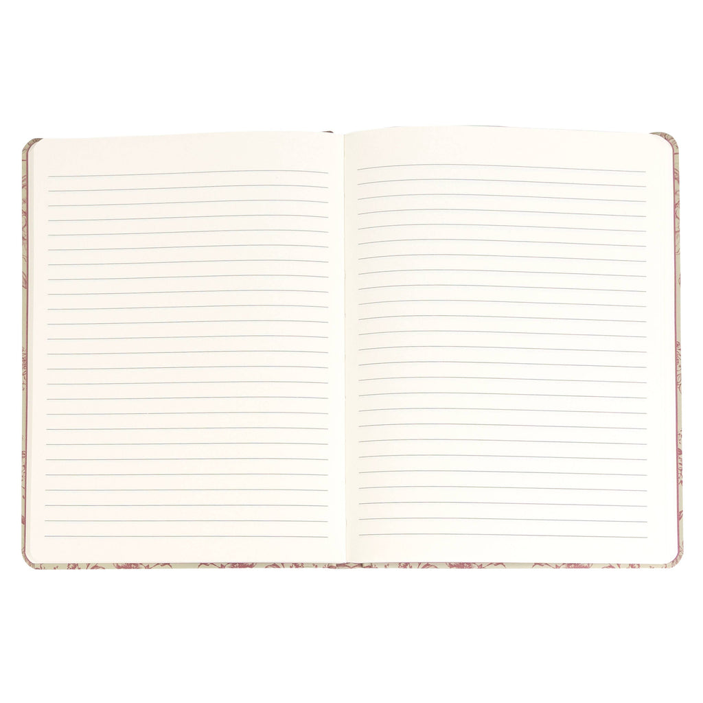 Red Toile Notes Journal, Hardcover Stationary
