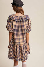Gingham Babydoll Dress