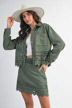Laser-cut Detailing Jacket
