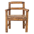 Decorative Found Reclaimed Wood Mini Chair, Heavily Distressed Finish (Each One Will Vary)