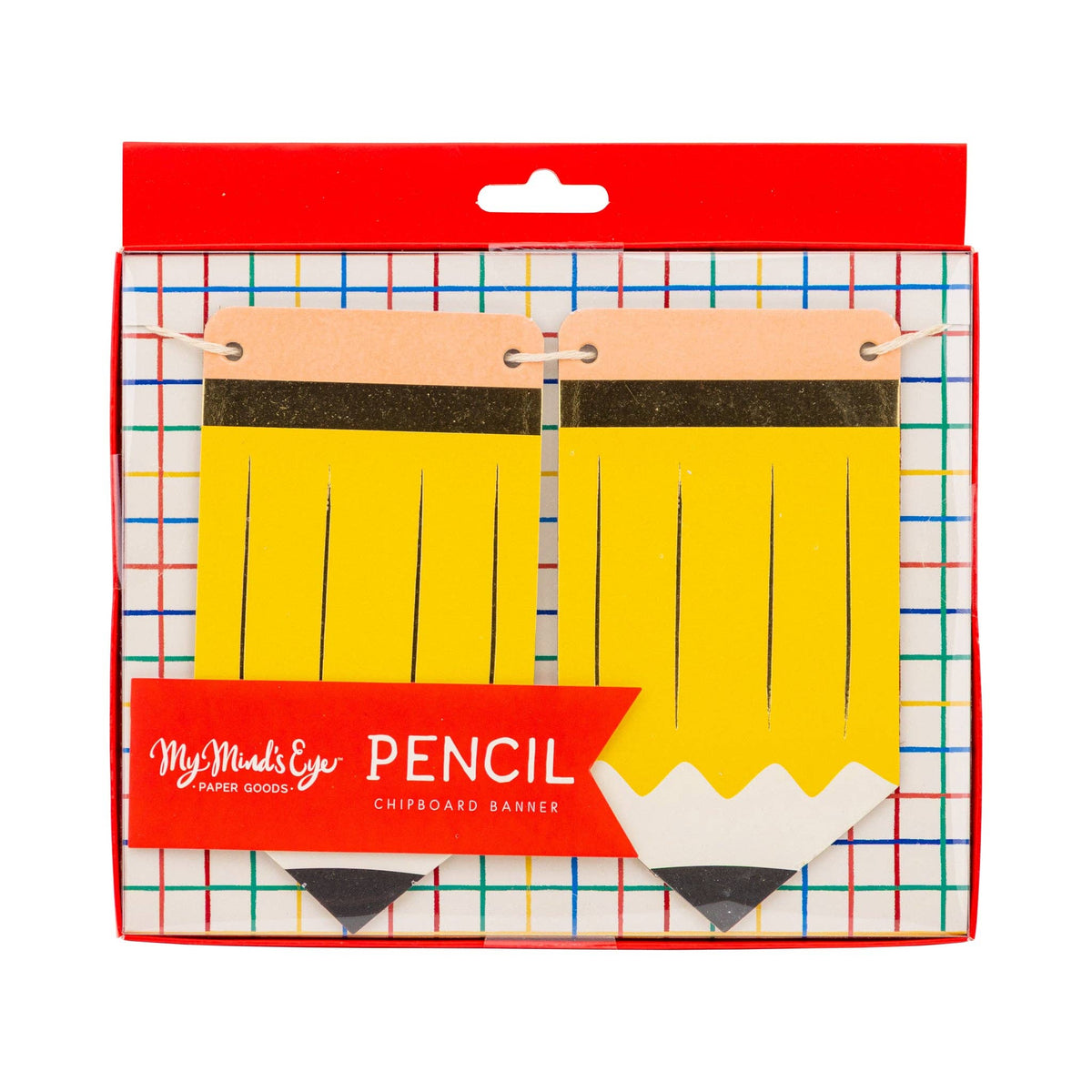 PLHB268 - Chipboard Pencils Banner