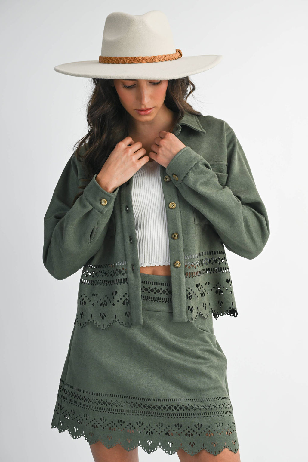 Laser-cut Detailing Jacket
