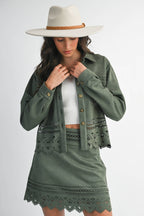 Laser-cut Detailing Jacket