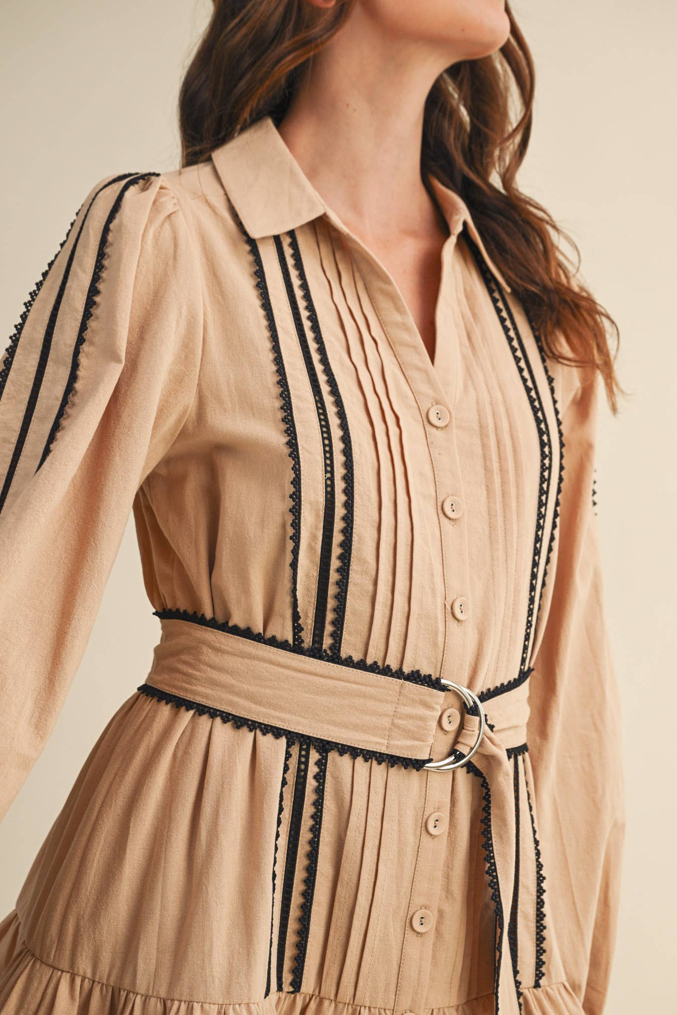 Belted Mini Dress