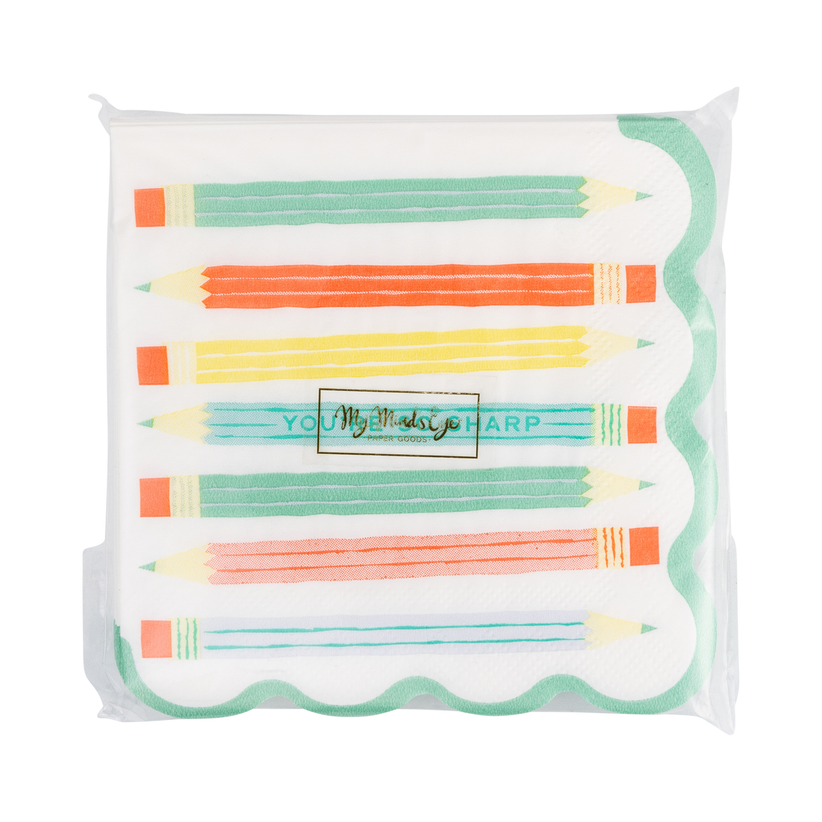 BTS1239 - Pencil Cocktail Napkin
