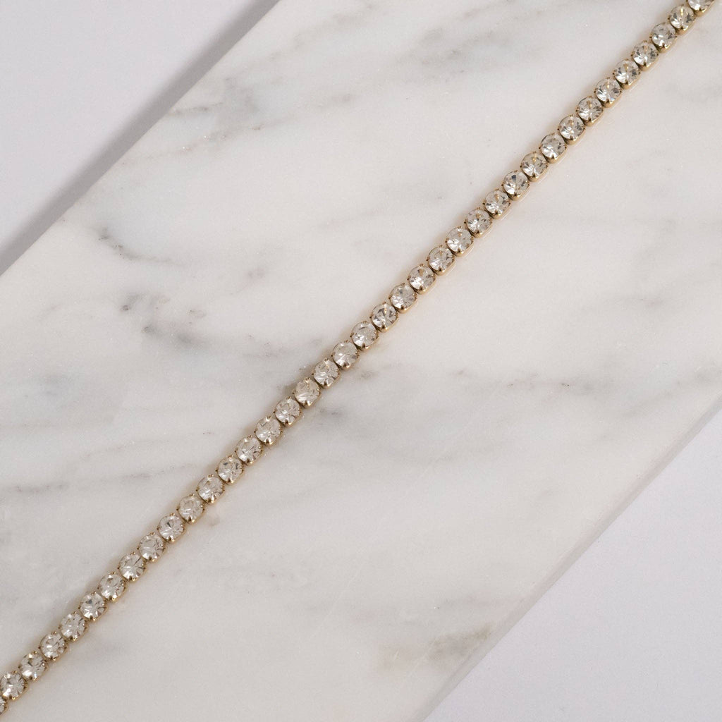 18K Gold Tennis Bracelet