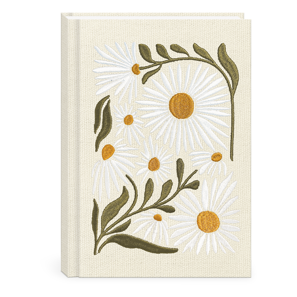 Fabric Journal Flower Market Daisy