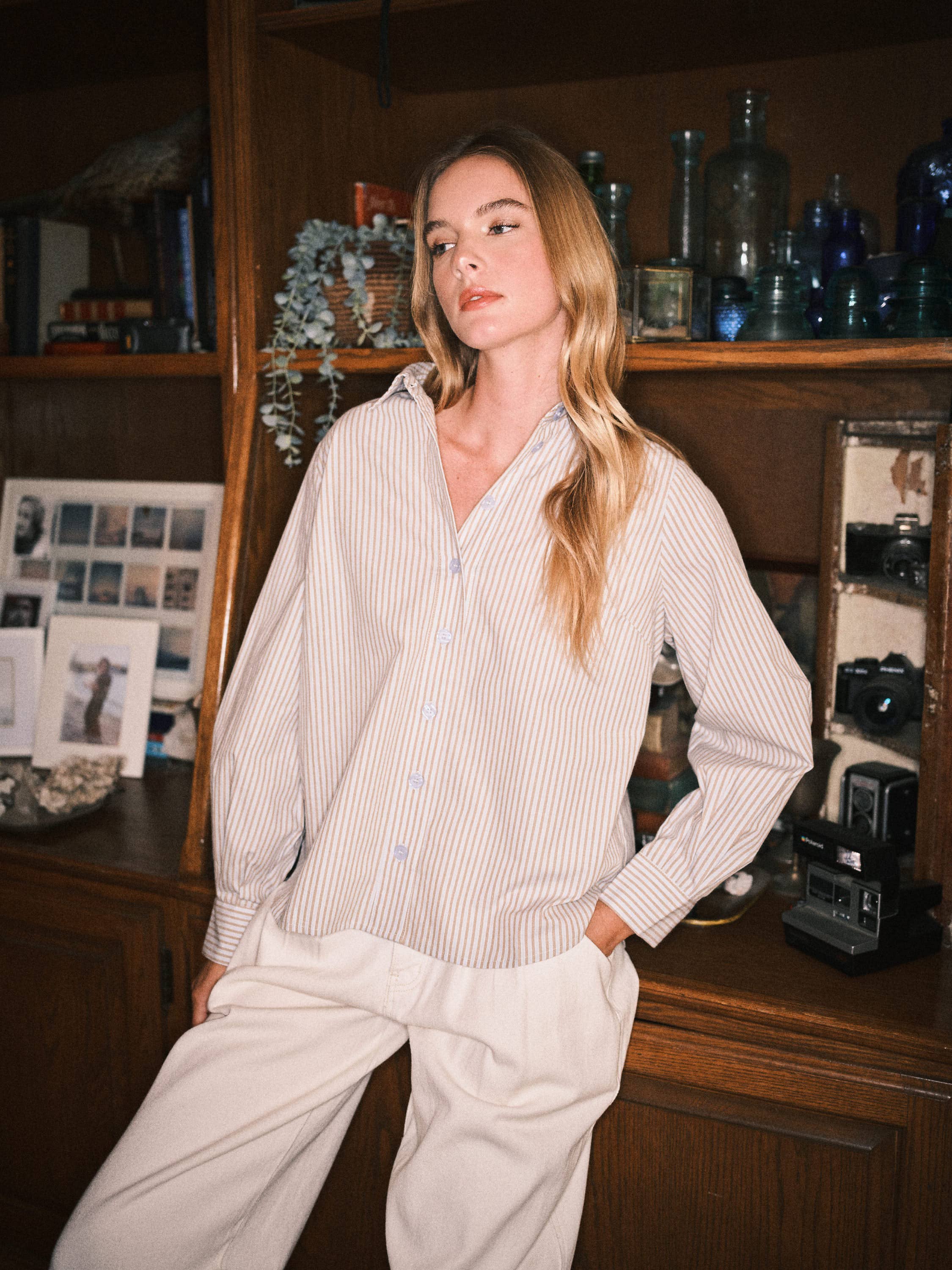 Striped Cotton Shirt