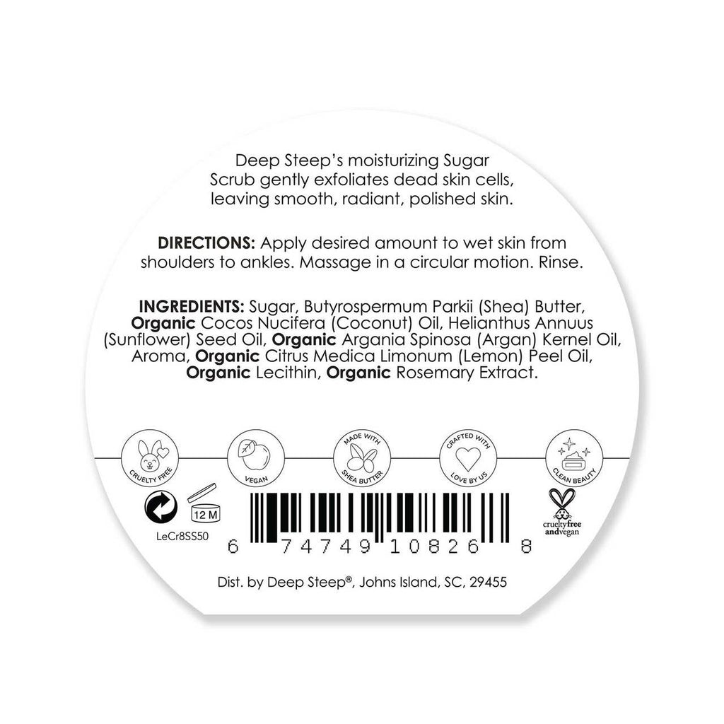Sugar Scrub - Lemon Cream 8oz