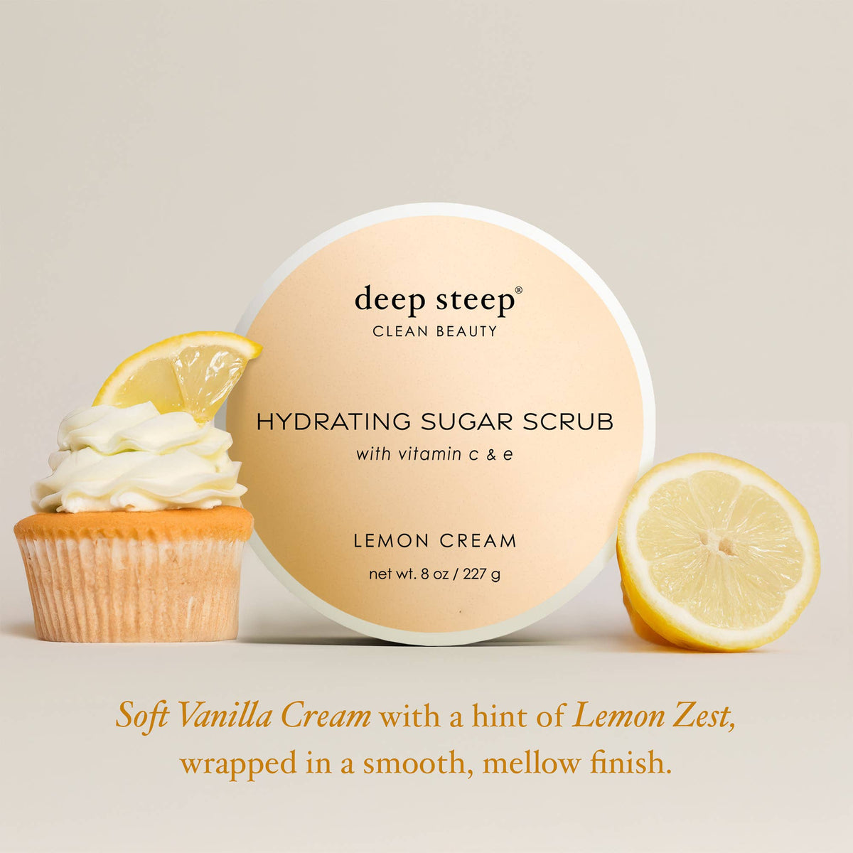 Sugar Scrub - Lemon Cream 8oz