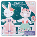 TRAVEL TIN MAGNETIC DRESS UP BUNNY AND CAT (S21)
