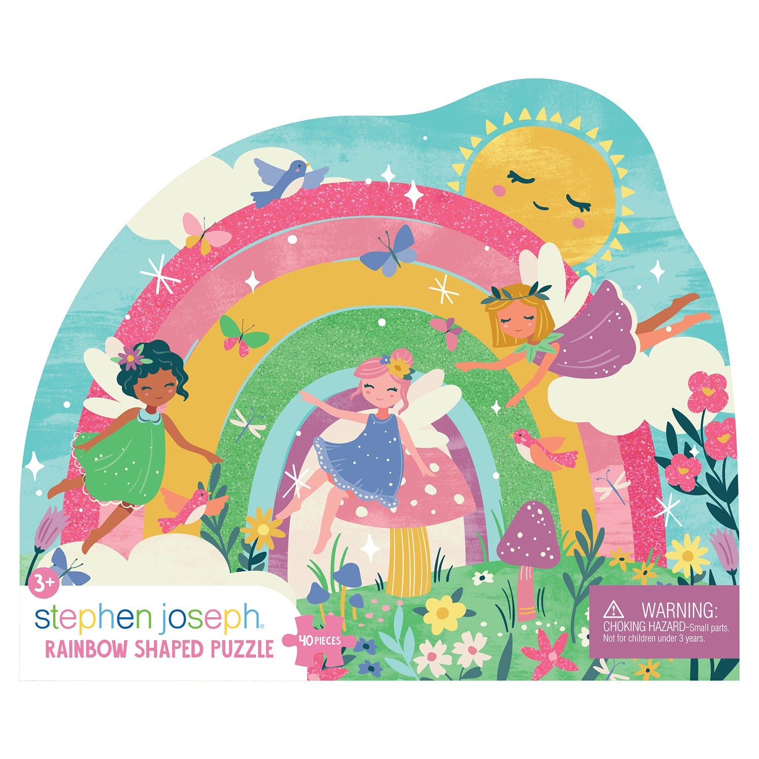 SHAPED JIGSAW PUZZLE RAINBOW (F25)