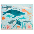 EDUCATIONAL PUZZLE  W/CANISTER SEA LIFE (F23)