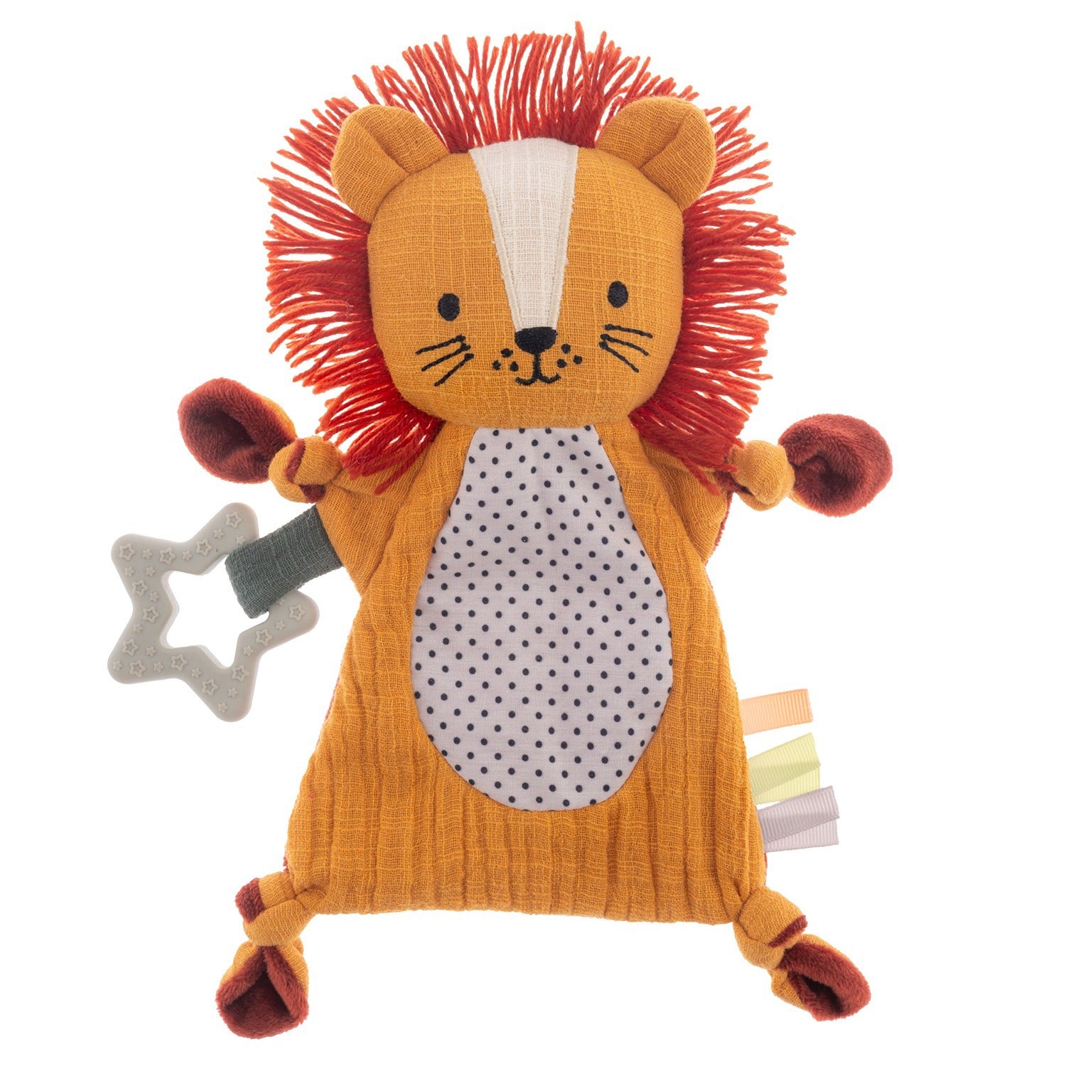 BABY CRINKLE TOY LION (S26)